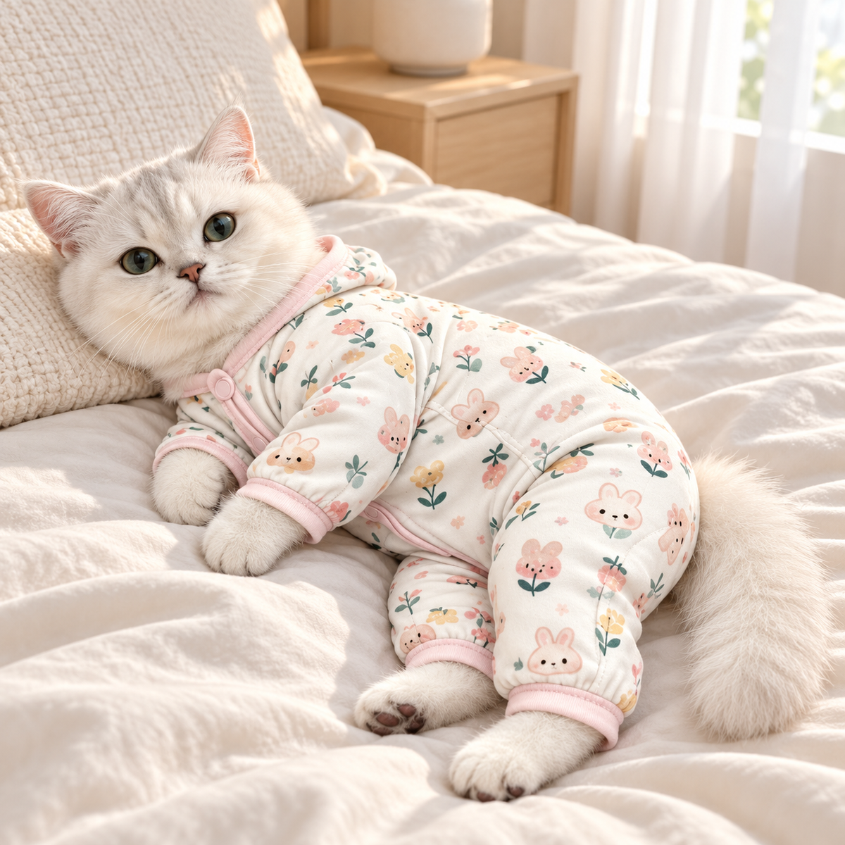 Four-Leg Pet Pajama Jumpsuit
