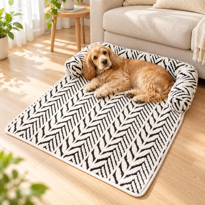 Leaf Pattern Pet Mat